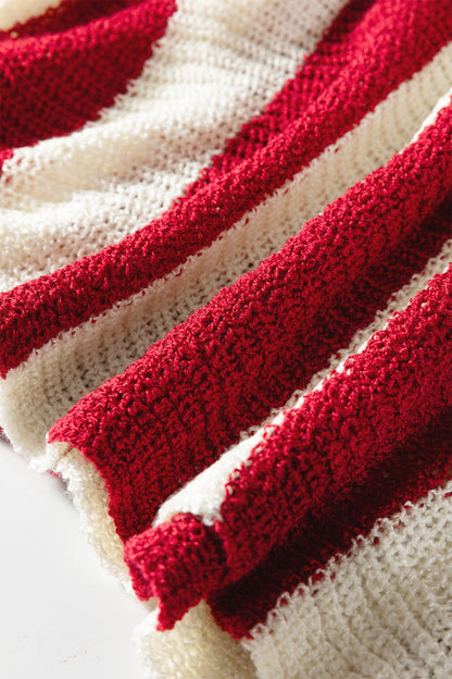 Threaded Pear Anika Colorblock Bracelet Sleeve Sweater