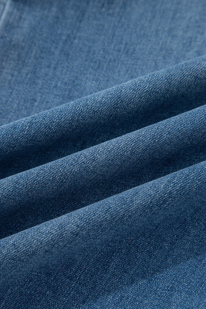 Threaded Pear Aleah Waist Wide Leg Jeans
