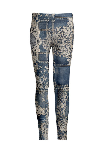 Lily by Firmiana Women's Medium Rise Leggings