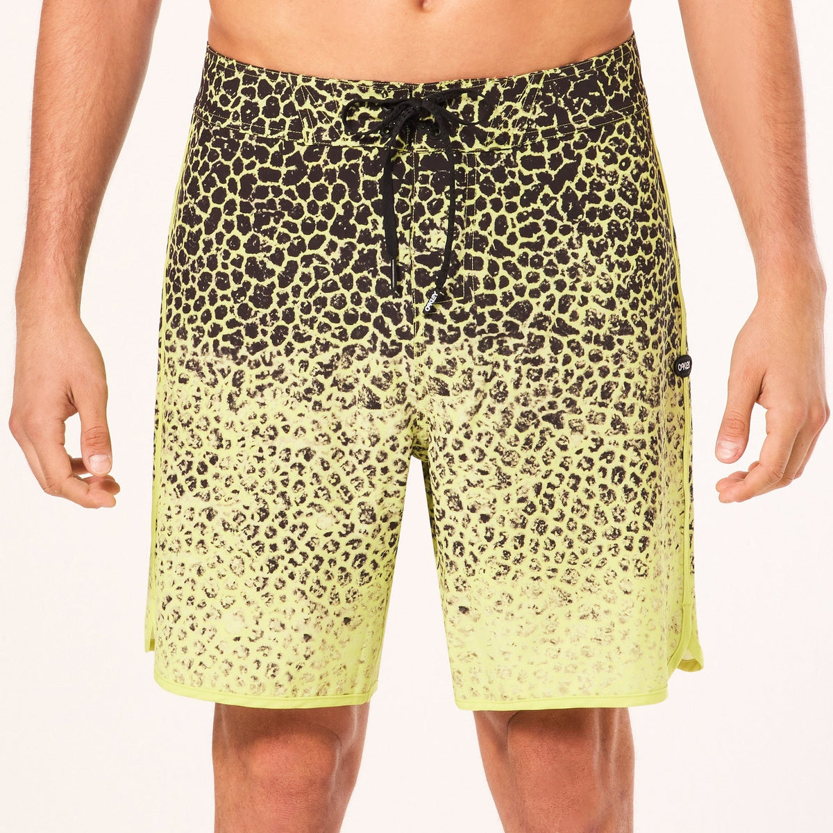 Oakley Men's Session RC 19" Boardshort - Gradient Crackle Bk/Yl
