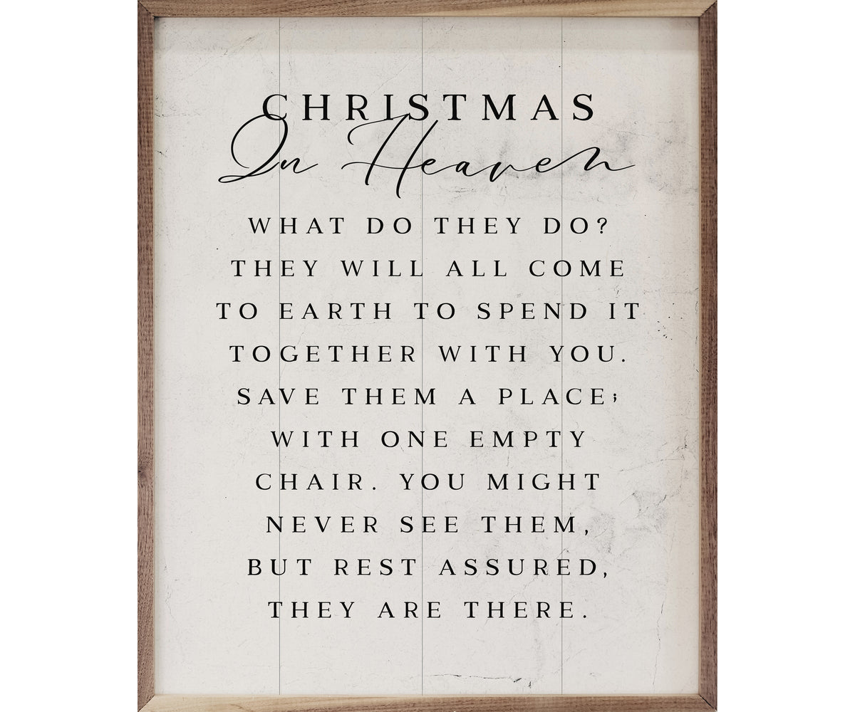 Kendrick Home Christmas In Heaven White