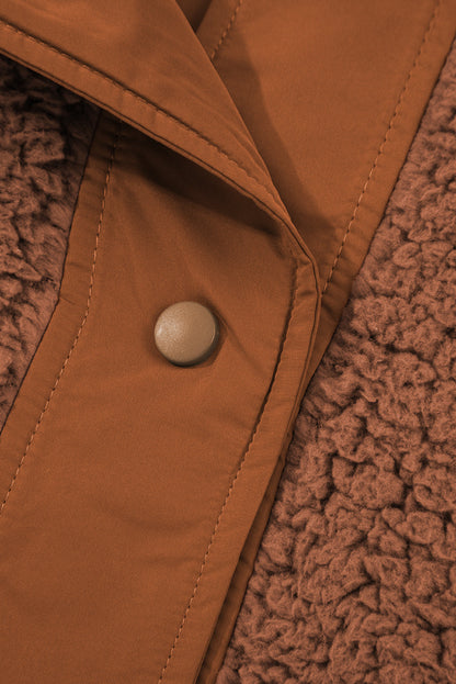Threaded Pear Evelyn Knot Side Plush Vest