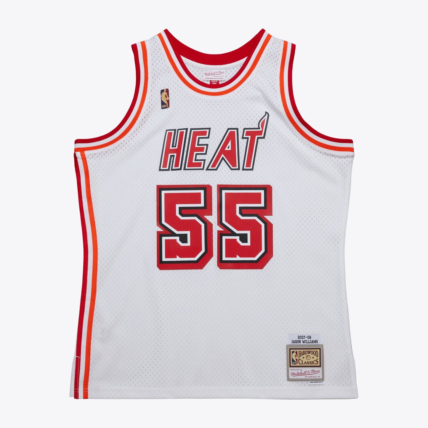Mitchell & Ness Men's Hwc Jersey Heat 2007 Jason Williams