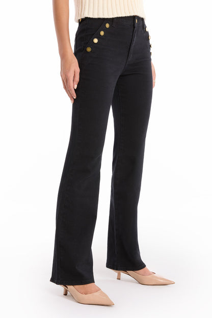 Allegra Bootcut Jean - Black