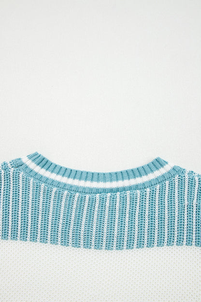Threaded Pear Haley Drop Shoulder Loose Sweater