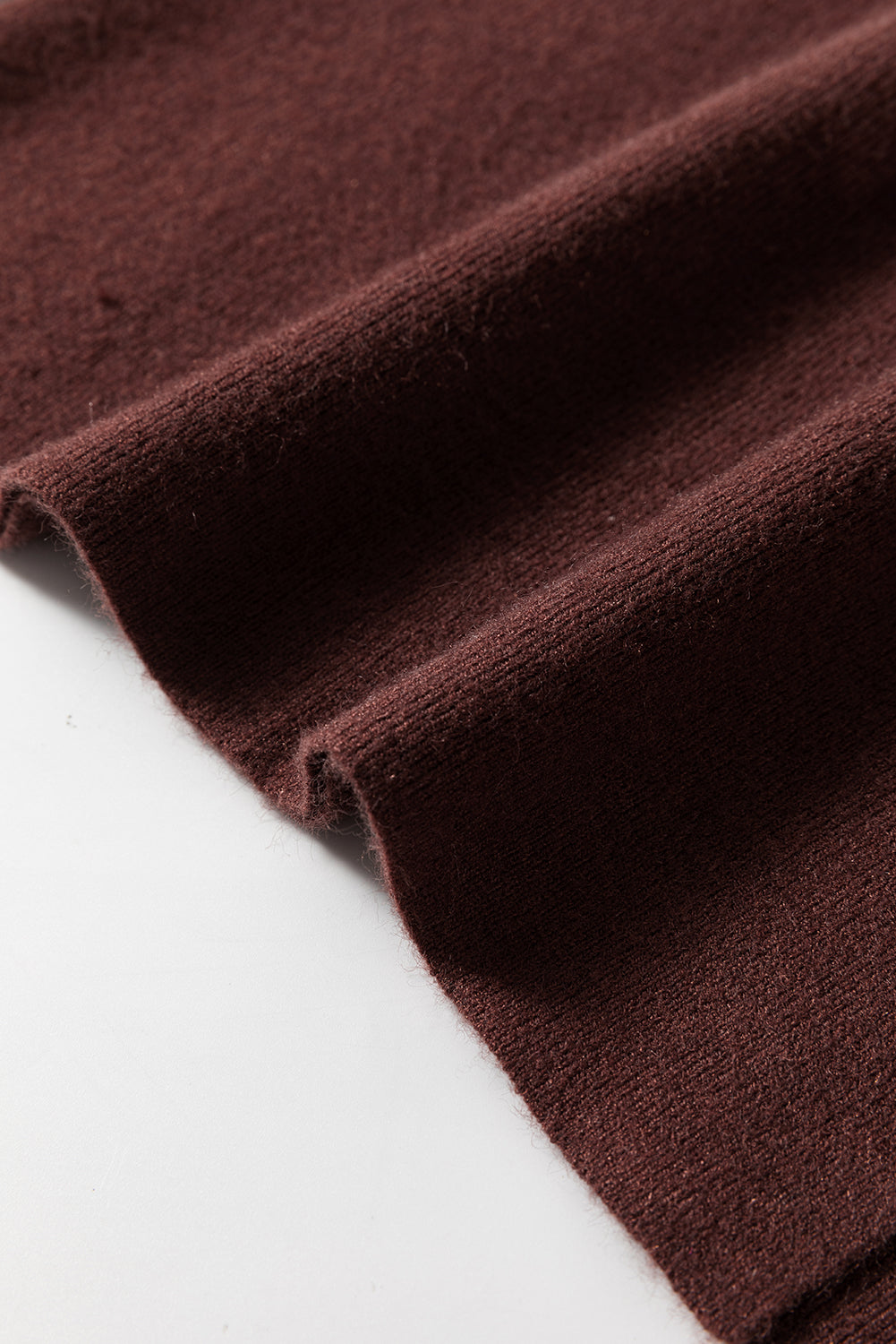 Threaded Pear Olivia Mock Side Slit Sweater
