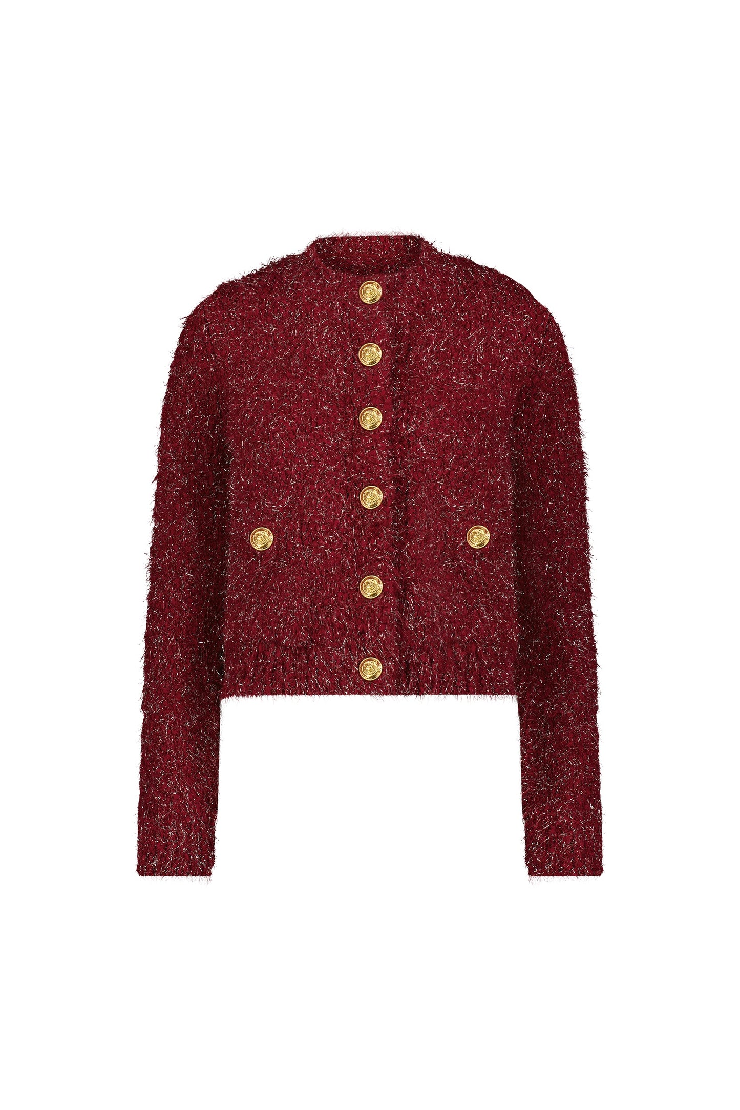 Joana Knit Cardigan - Merlot