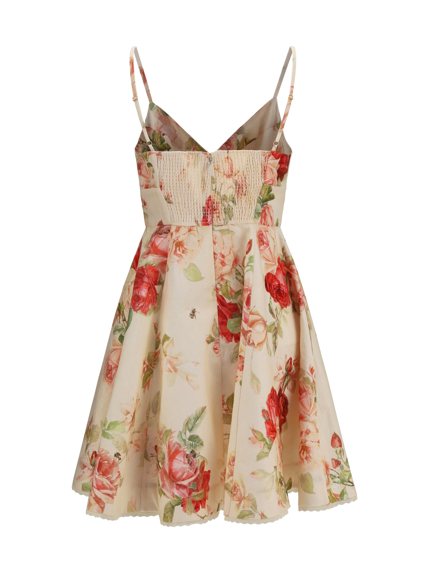 Dress Roselight Cream Rose Floral