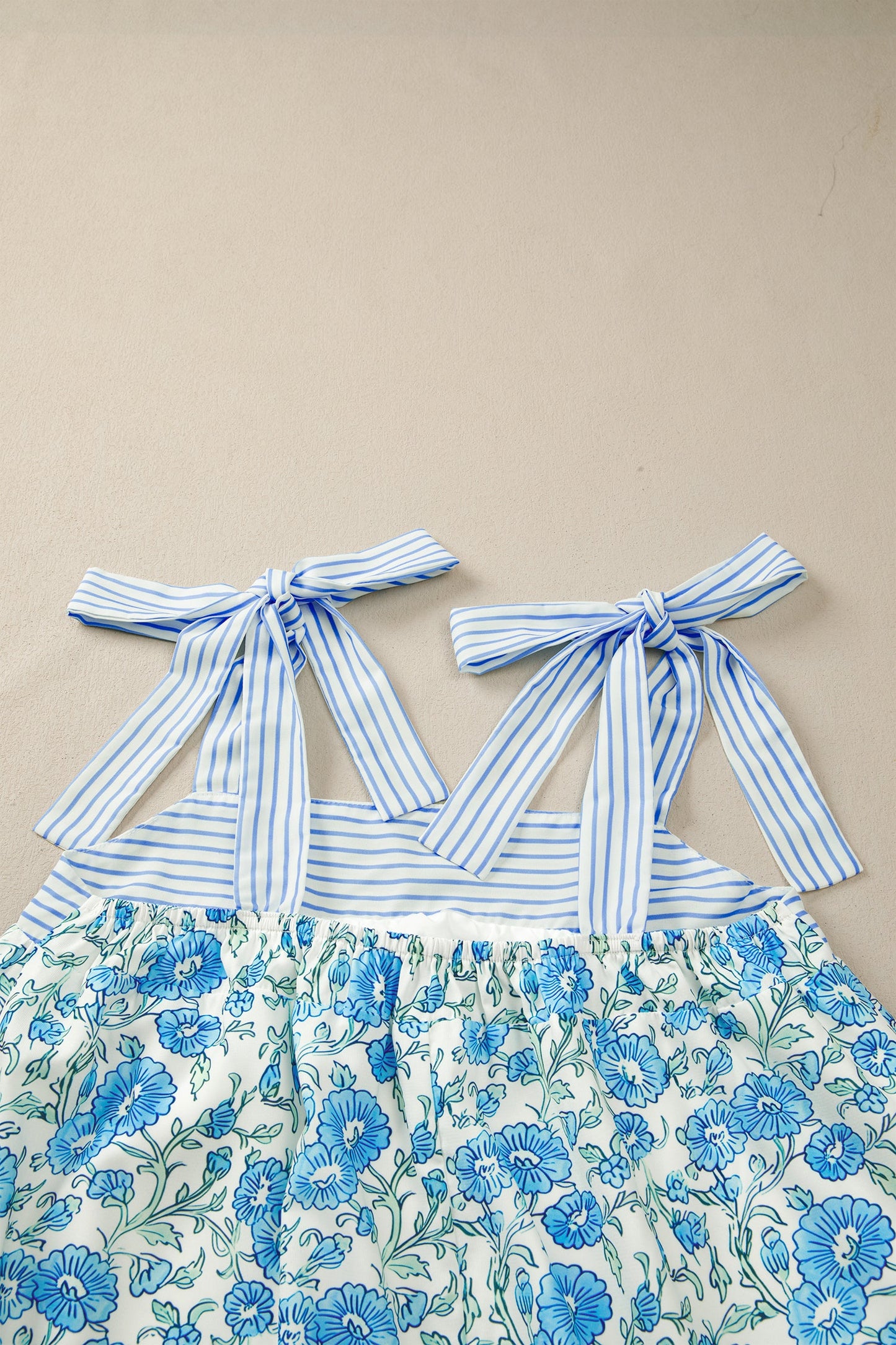 Threaded Pear Estelle Knot Straps Mini Dress