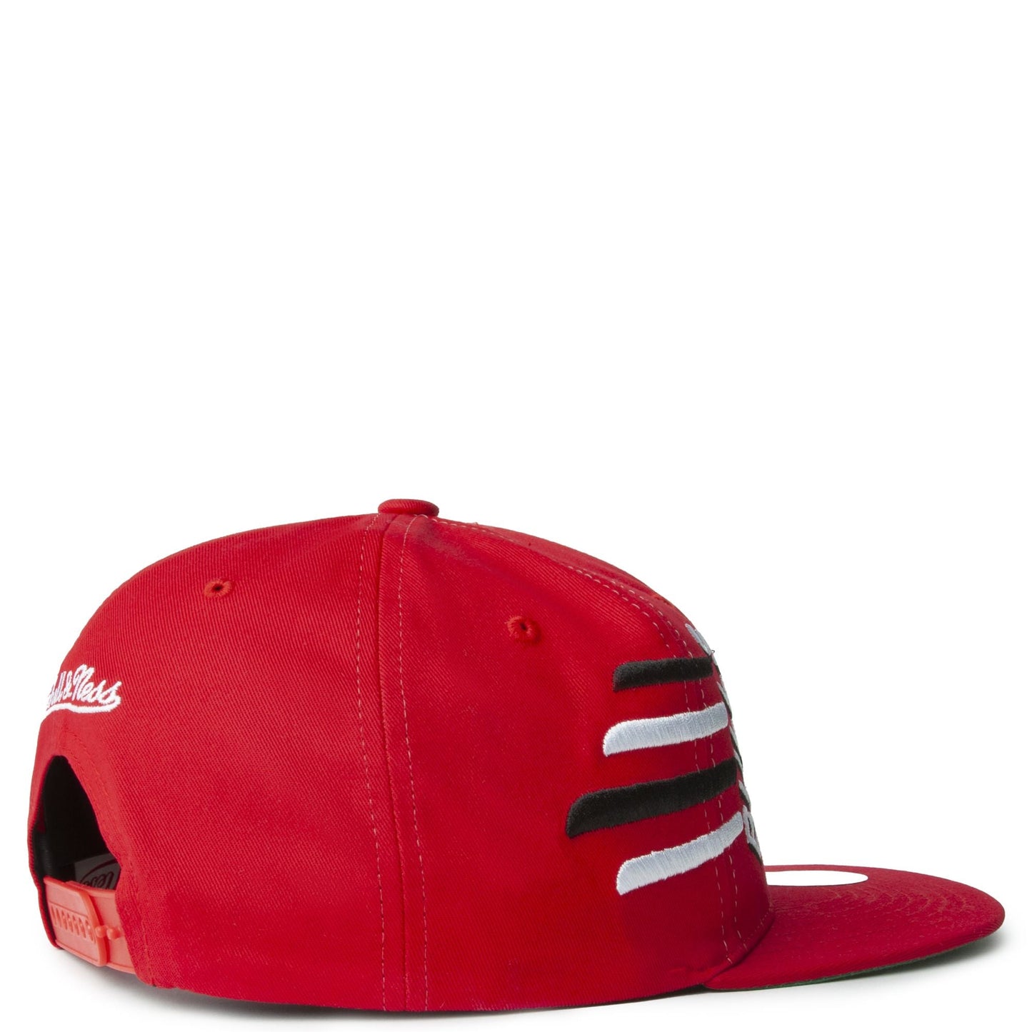 Men's Mitchell & Ness NBA Retro Bolt Deadstock Snapback Bulls - Red