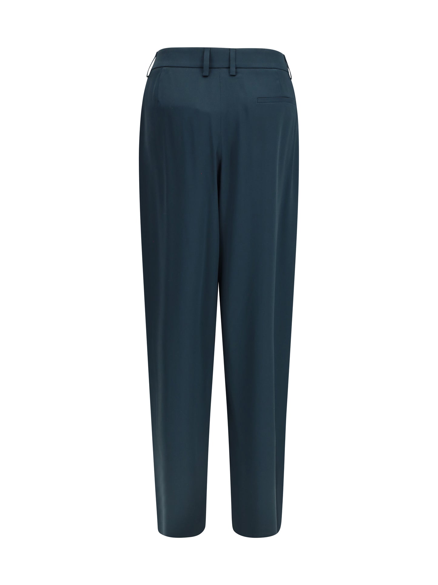 Pants Pleated Silk Sea Moss