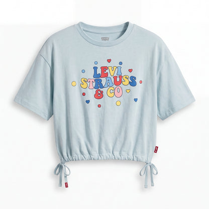 Levi's Girls' Meet & Greet Cinched Crop T-Shirt