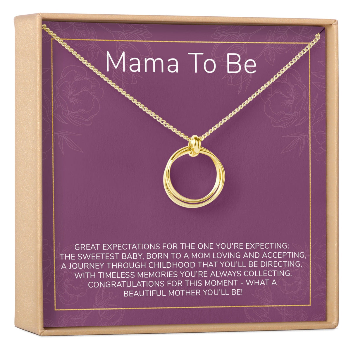 Expecting Mom Necklace, Multiple Styles
