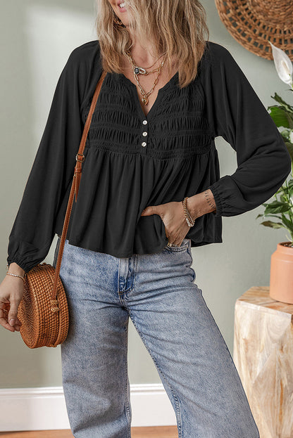 Threaded Pear Juliana Bust Flow Fit Blouse