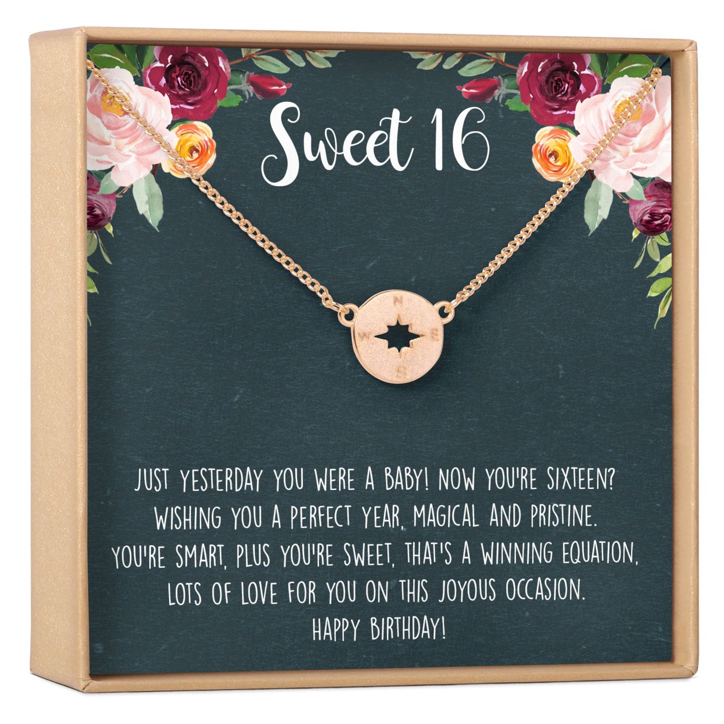 Sweet 16 Necklace, Multiple Styles