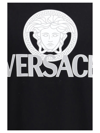 T-Shirt With Logo Black