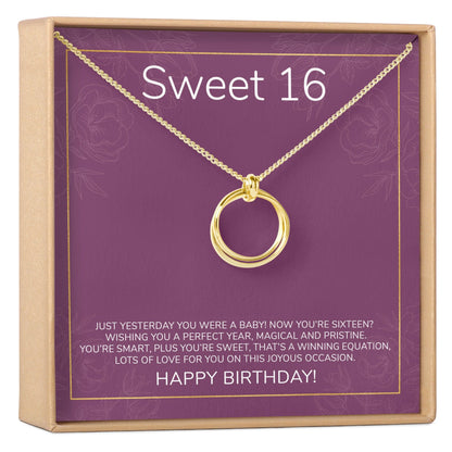 Sweet 16 Necklace, Multiple Styles