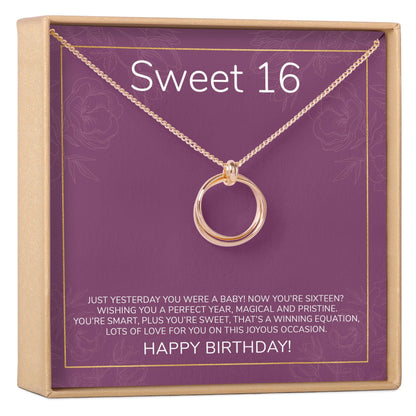 Sweet 16 Necklace, Multiple Styles