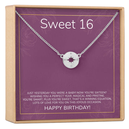 Sweet 16 Necklace, Multiple Styles