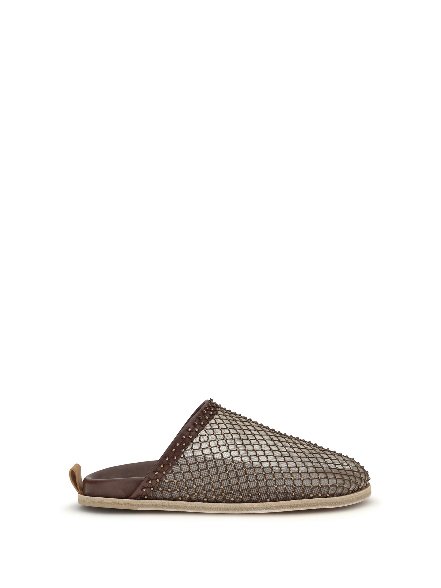 Mesh Mules Chocolate