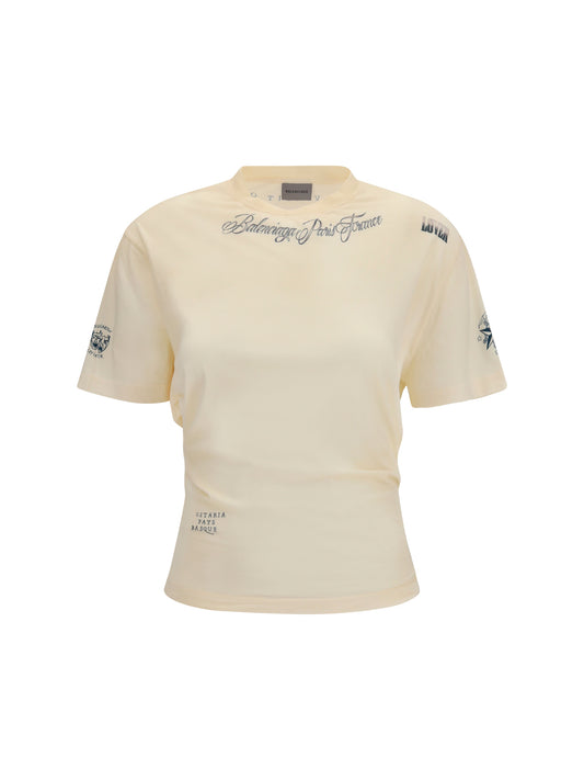 Cotton T-Shirt Ivory