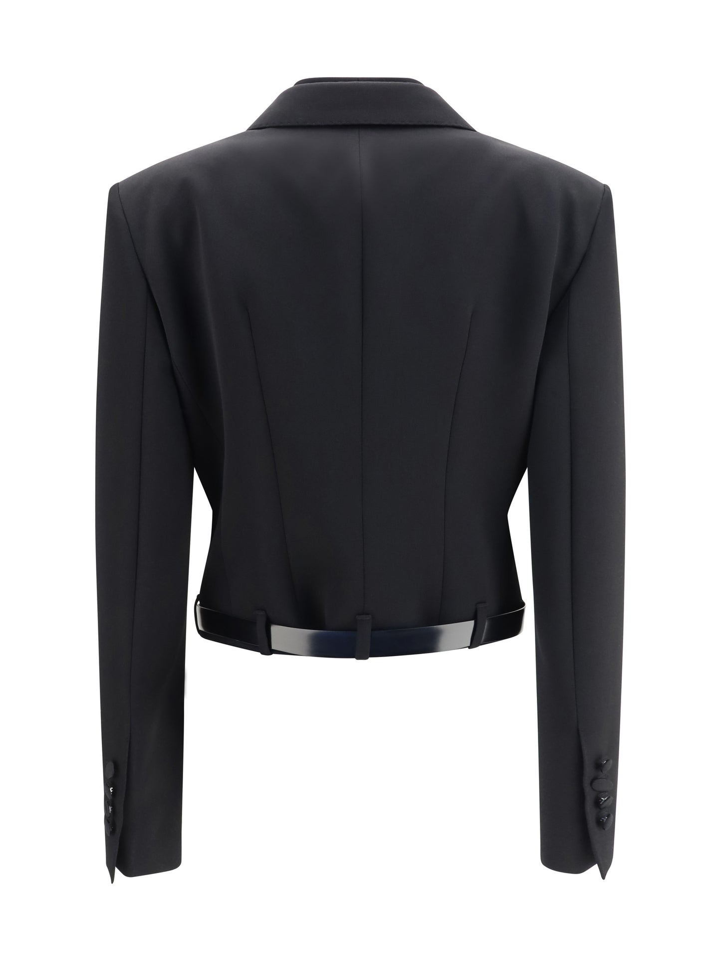 Jacket Sicilia Wool Gabardine Black