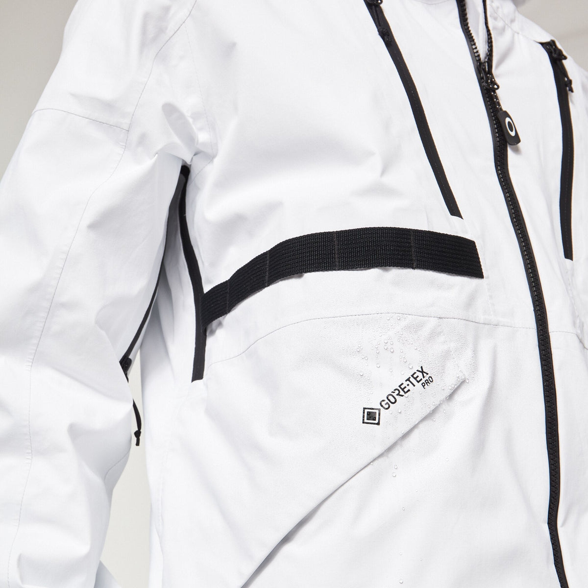 Oakley Men's Bowls Gore-Tex Pro Shell Jacket - White