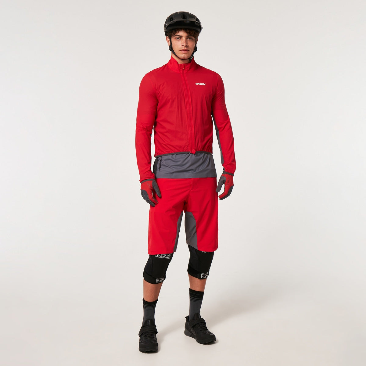 Oakley Men's Elements Packable Jacket II - Red Line