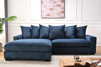 Luxe - Oversized 2 Piece Sectional Couches for Living Room, L Shaped Sofa With Chaise