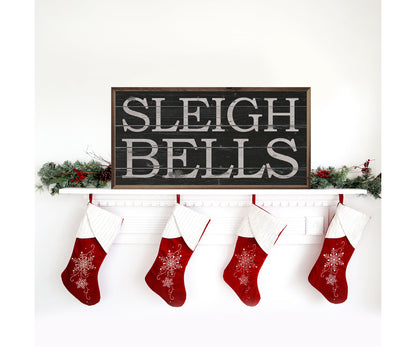 Kendrick Home Black Sleigh Bells