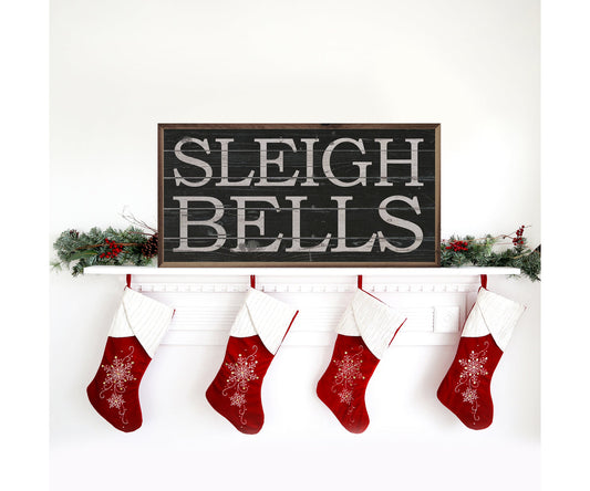 Kendrick Home Black Sleigh Bells