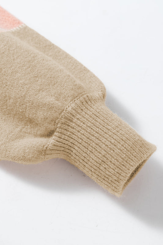 Threaded Pear Ella Sleeve Drop Shoulder Sweater