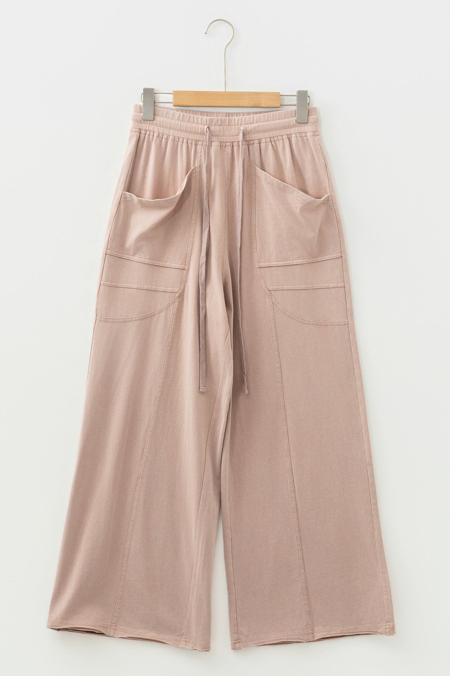 Threaded Pear Elena Trim Wide Leg Pants