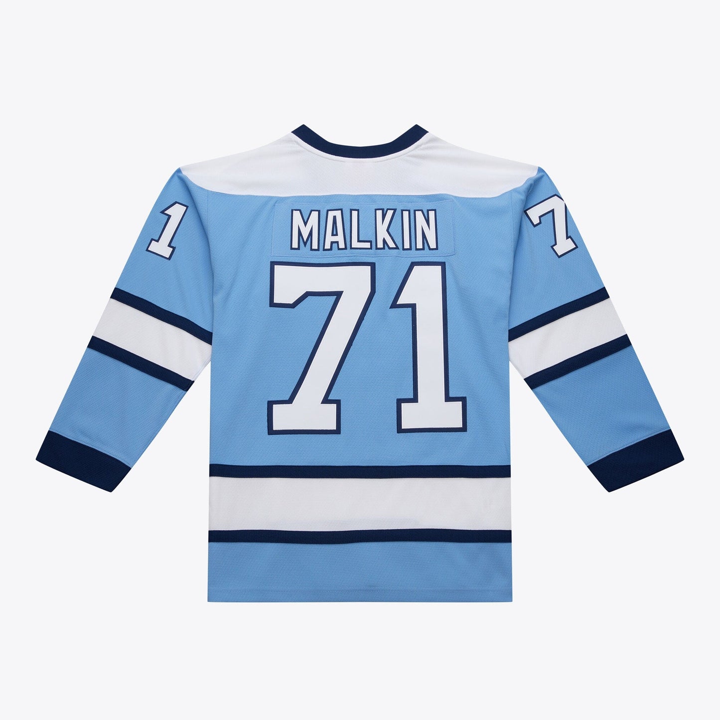 Men's Mitchell & Ness Nhl Light Blue Jersey Penguins 2008 Evgeni Malkin
