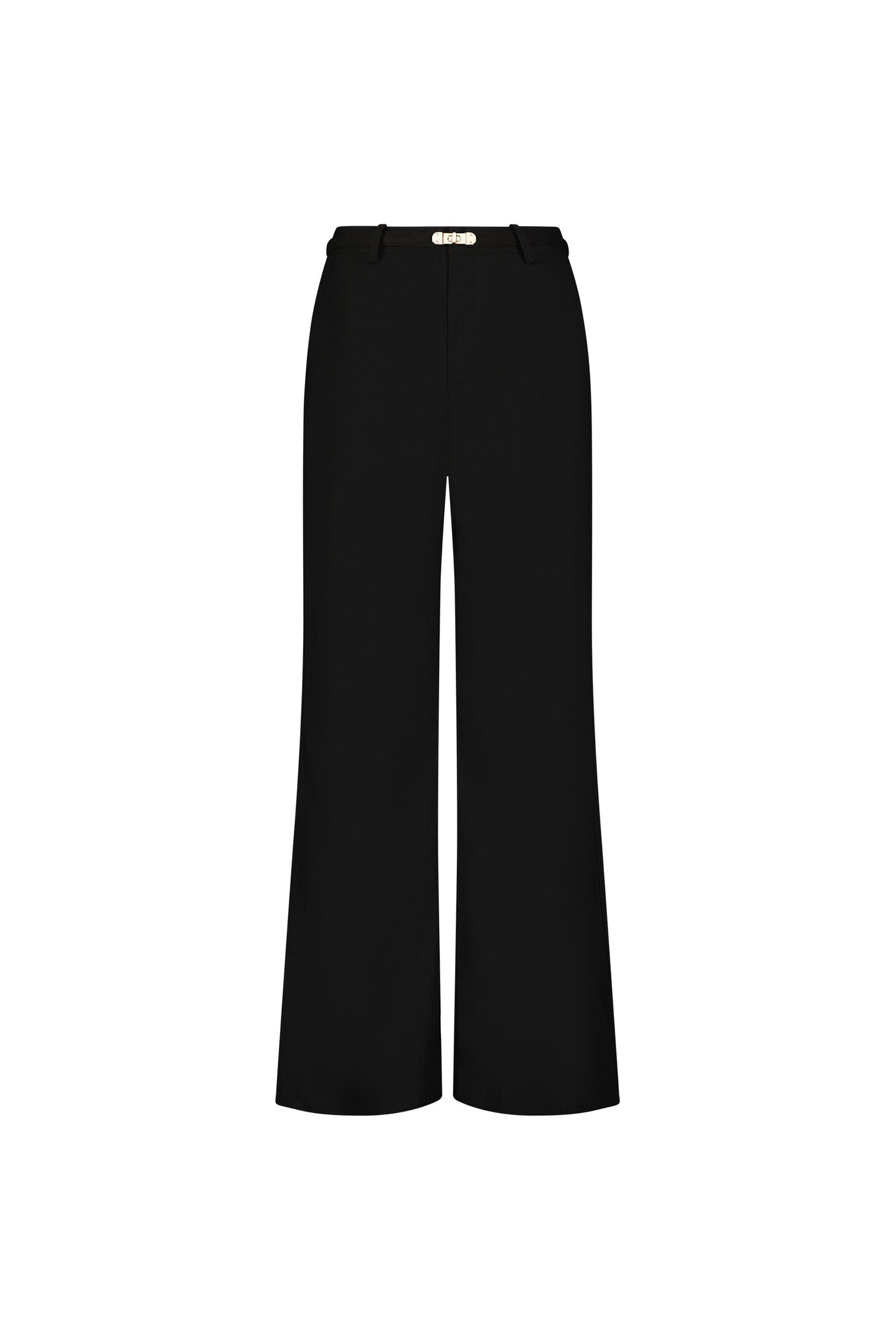 Martina Belted Trouser - Black