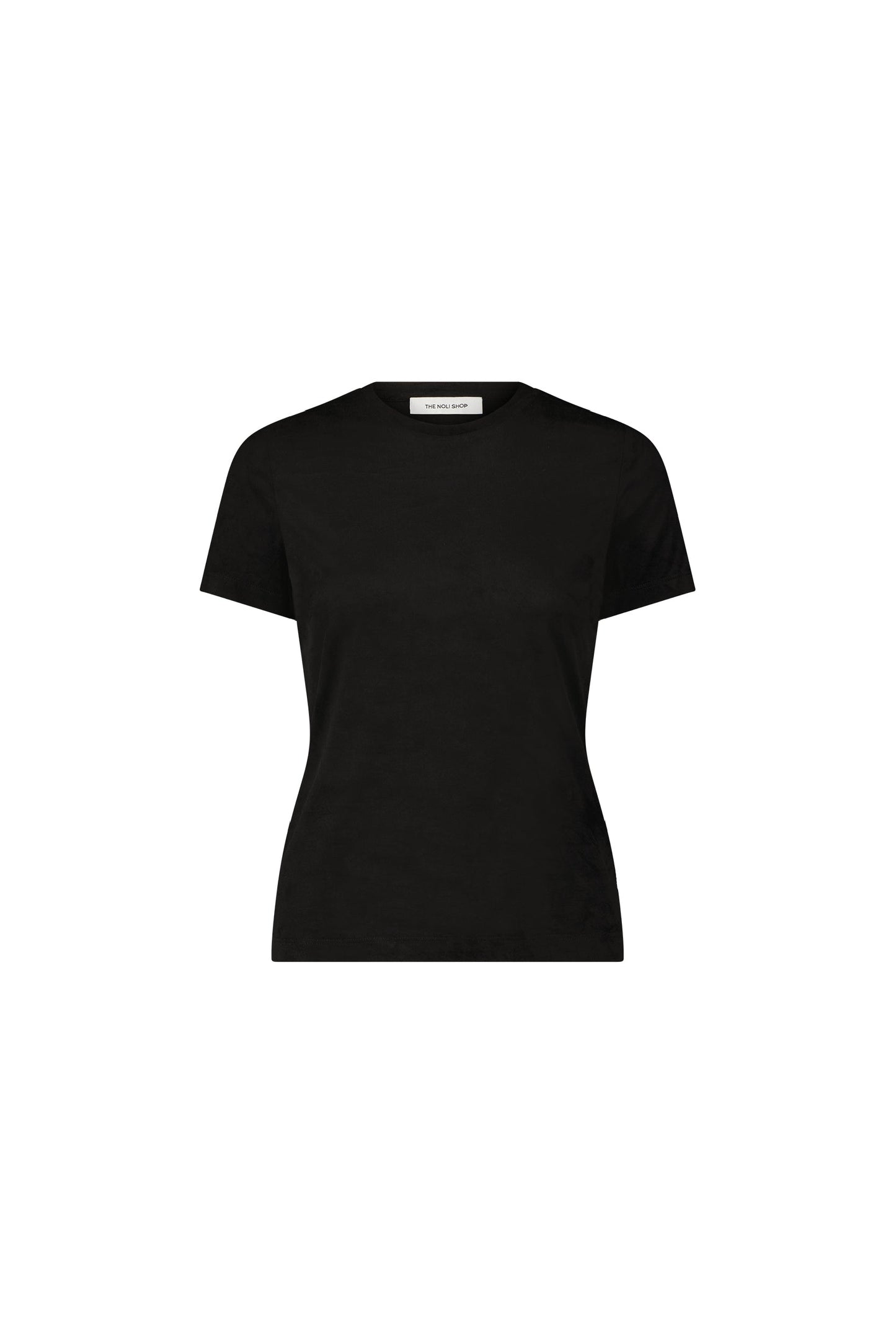 Amaya Suede T-Shirt - Black