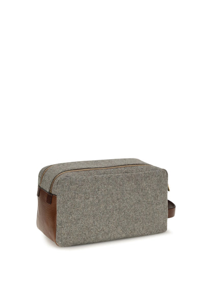 Wool Beauty Case Army Washed