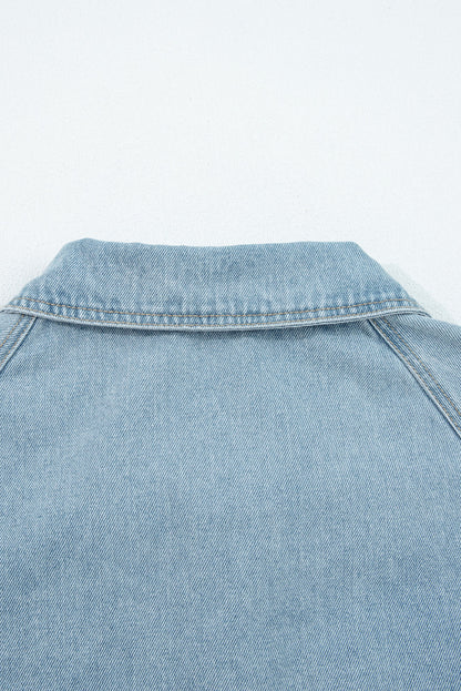Threaded Pear Abigail Collared Zip Up Jacket