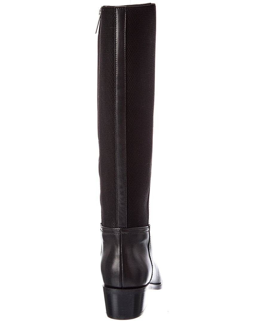 BLACK LEATHER-