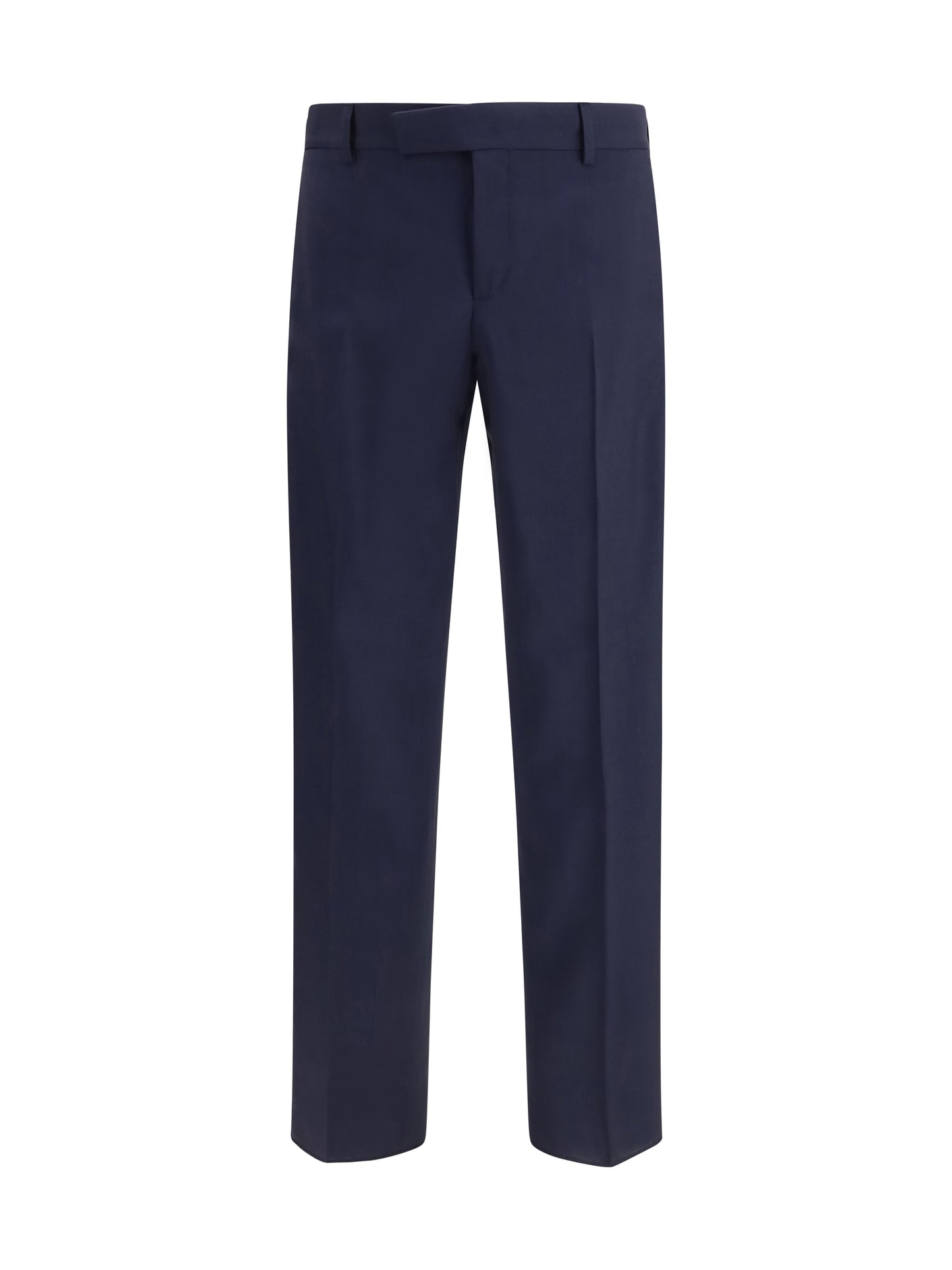 Tailored Pants Dark Blue Wool