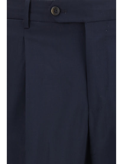 Trousers Union Superlight Wool Blue
