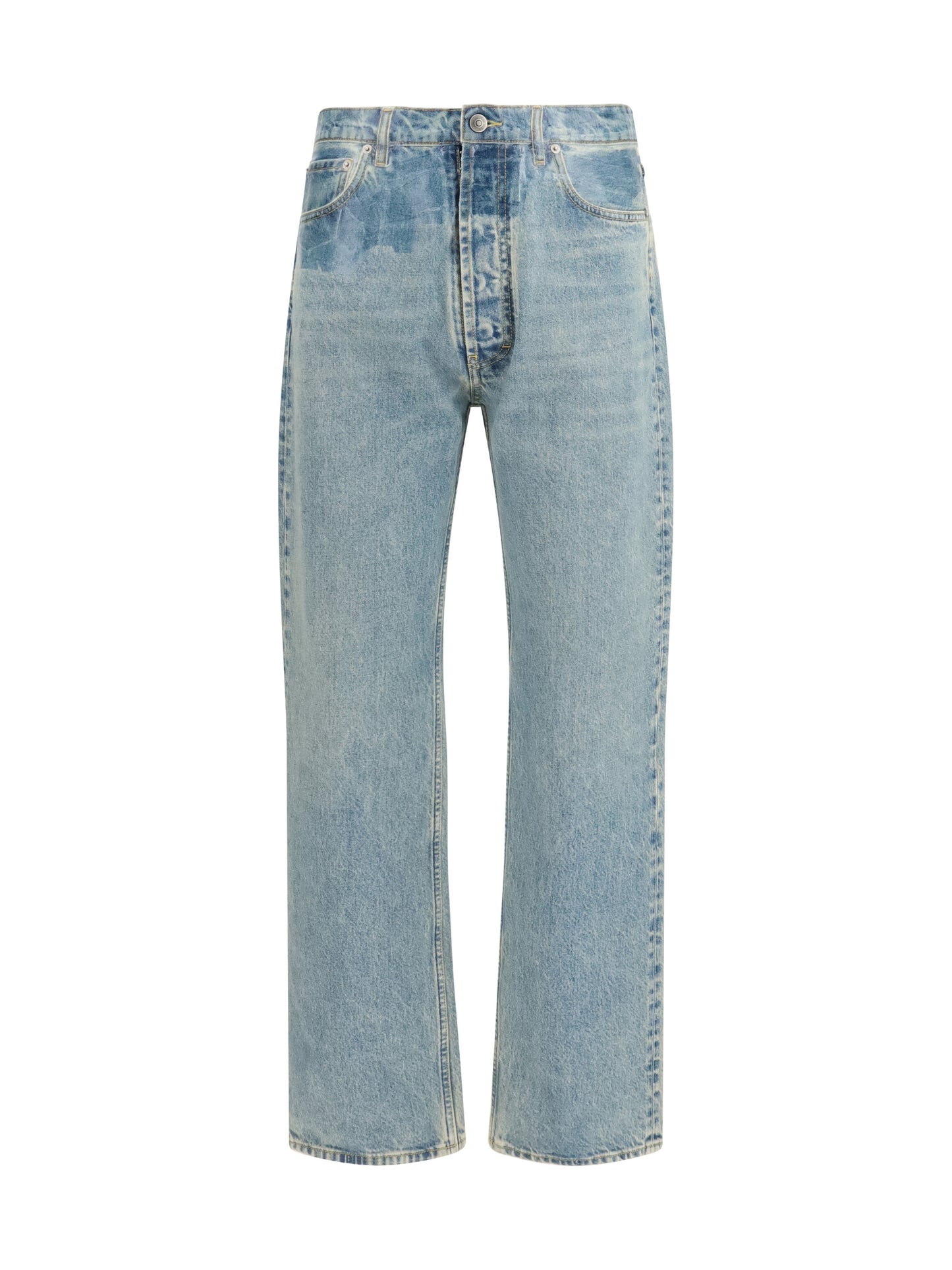 Belt-Loop Jeans Ice Blue