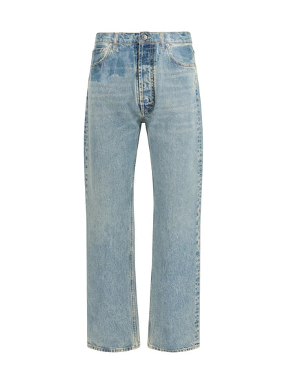 Belt-Loop Jeans Ice Blue