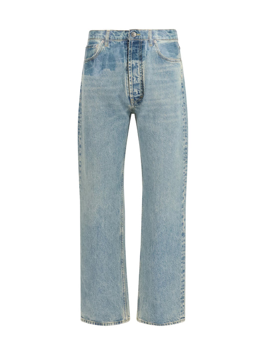 Belt-Loop Jeans Ice Blue