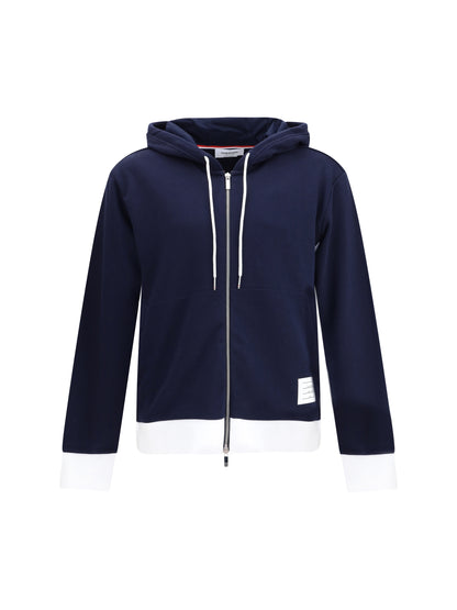 Cotton Hoodie Navy