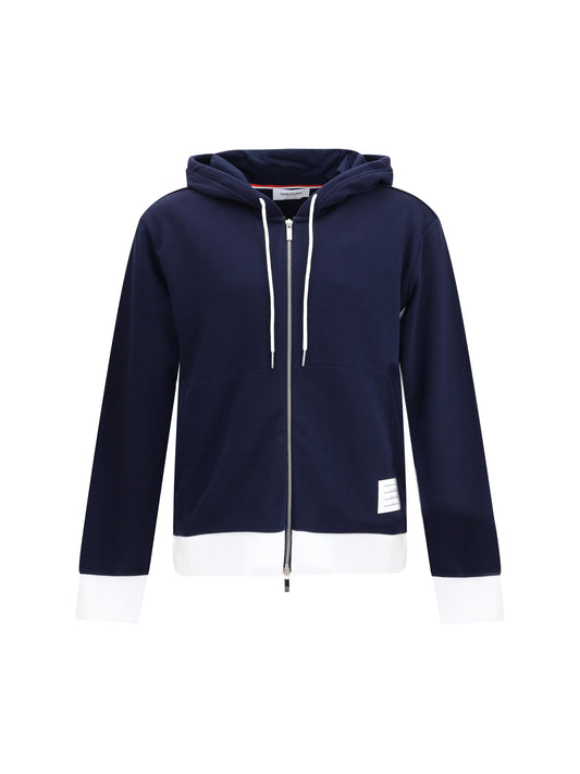 Cotton Hoodie Navy