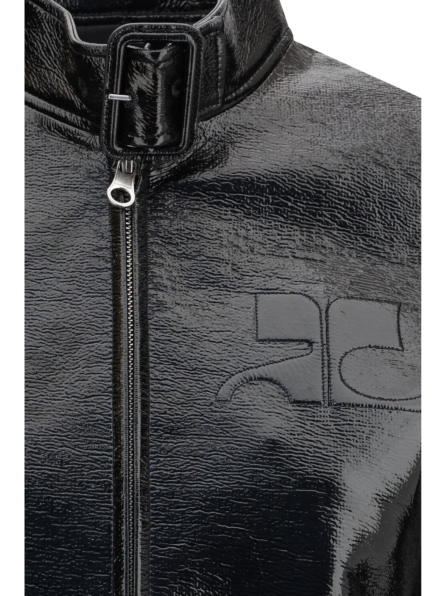 Vinyl Jacket City Black