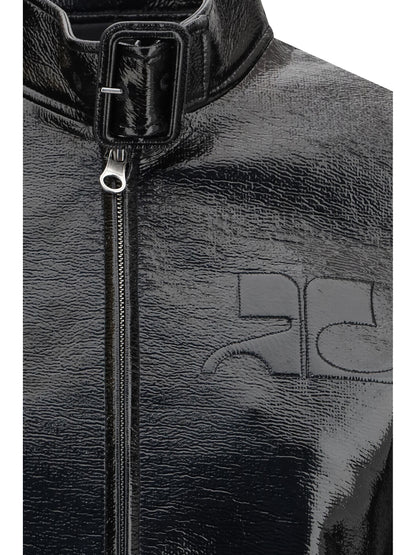 Vinyl Jacket City Black