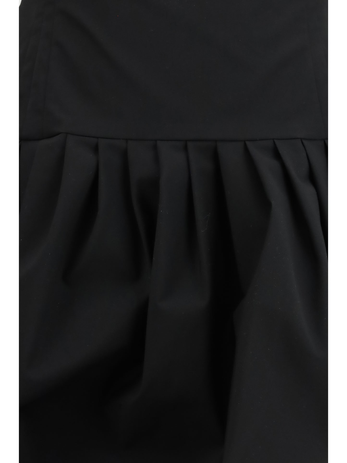 Dress Off-Shoulder Puff Skirt Black