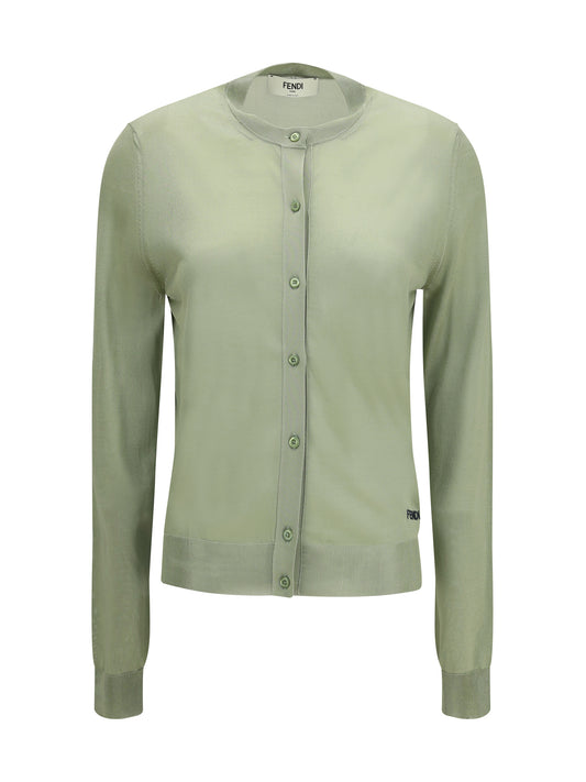 Cardigan Crewneck in Viscose
